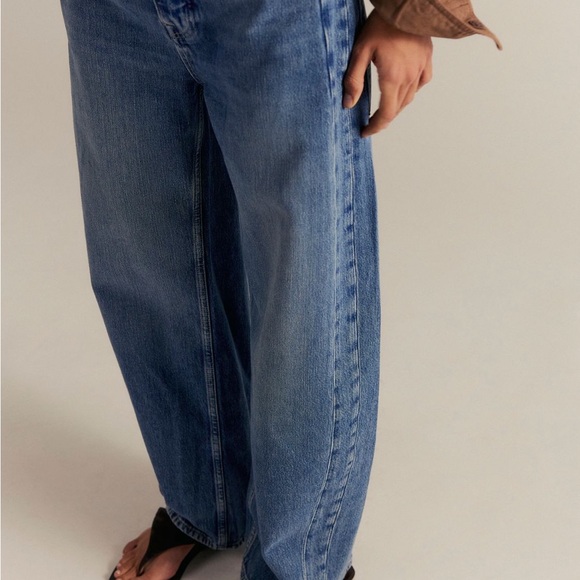 FREE PEOPLE // Truro Baggy Puddle Jeans // size 24 // brand new without tags - Picture 3 of 3